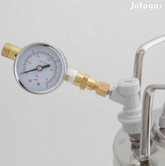 Állítható Lefújó szelep órával Szódakeges Erjesztéshez (4462)