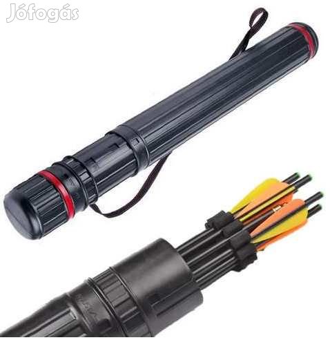 Állítható Nyílvessző tartó Tegez 63-105cm 4838