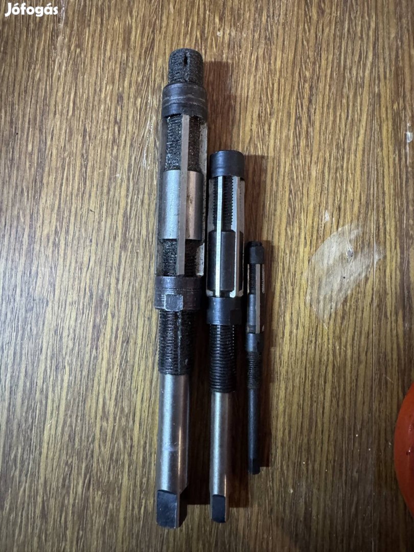 Állítható dörzsárak. 3db meretek leírásban