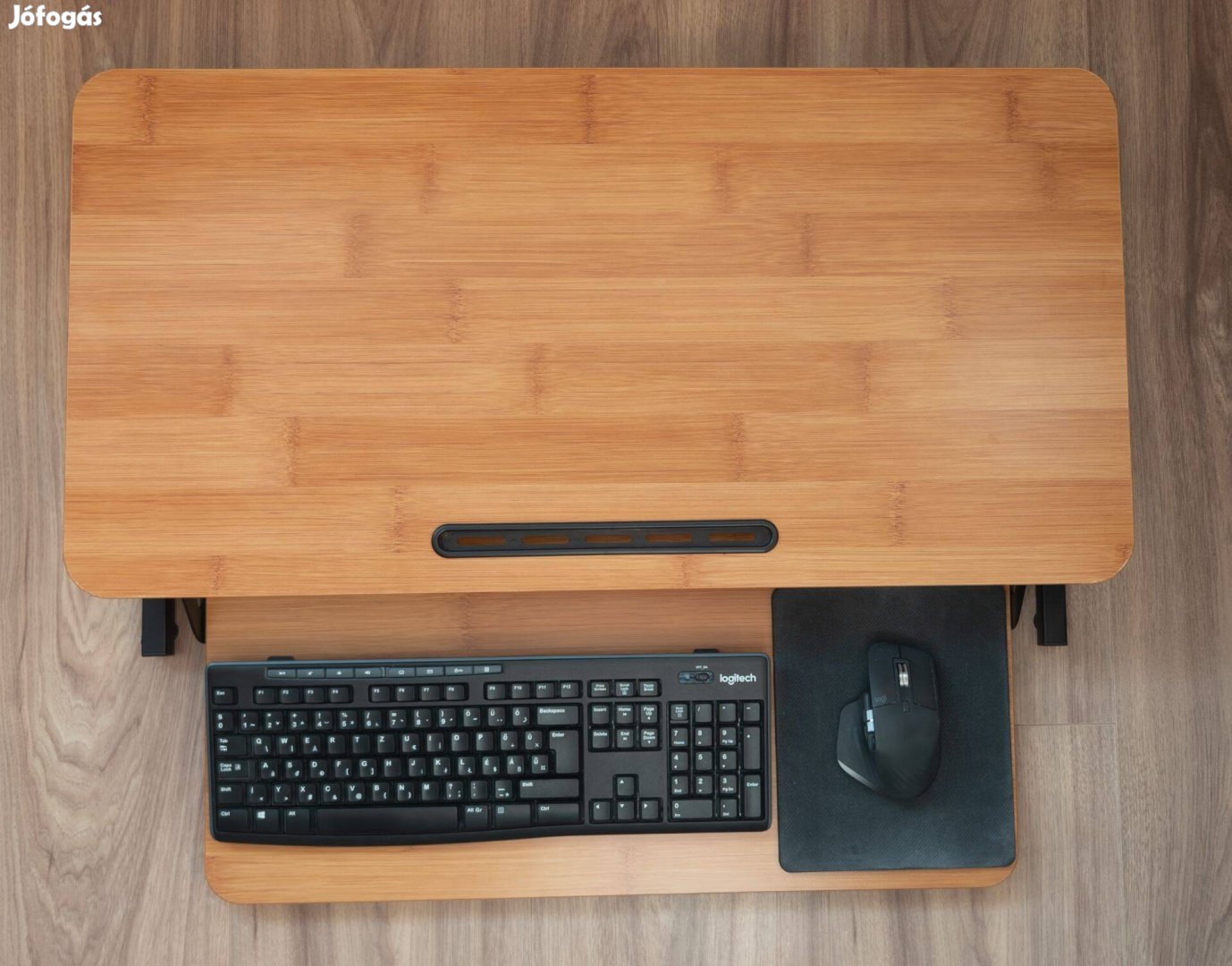 Állítható magasságú laptop/monitor asztal - Sit-sand laptop work desk