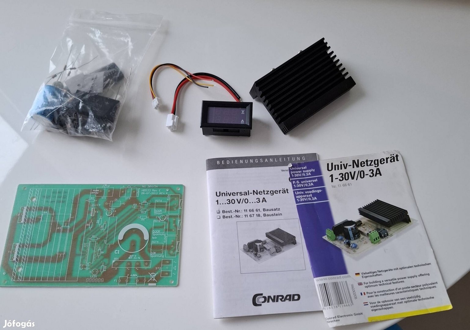 Állítható tápegység KIT