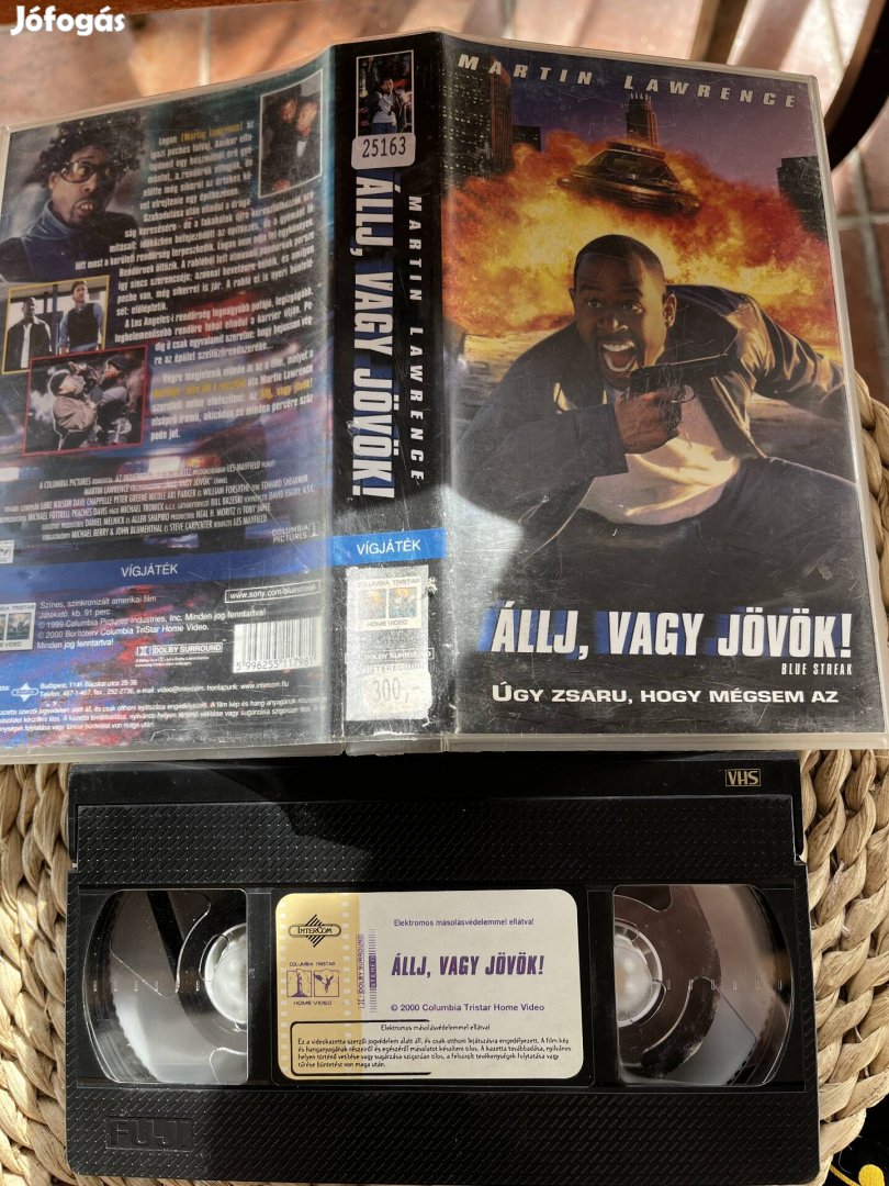 Állj vagy jövök vhs