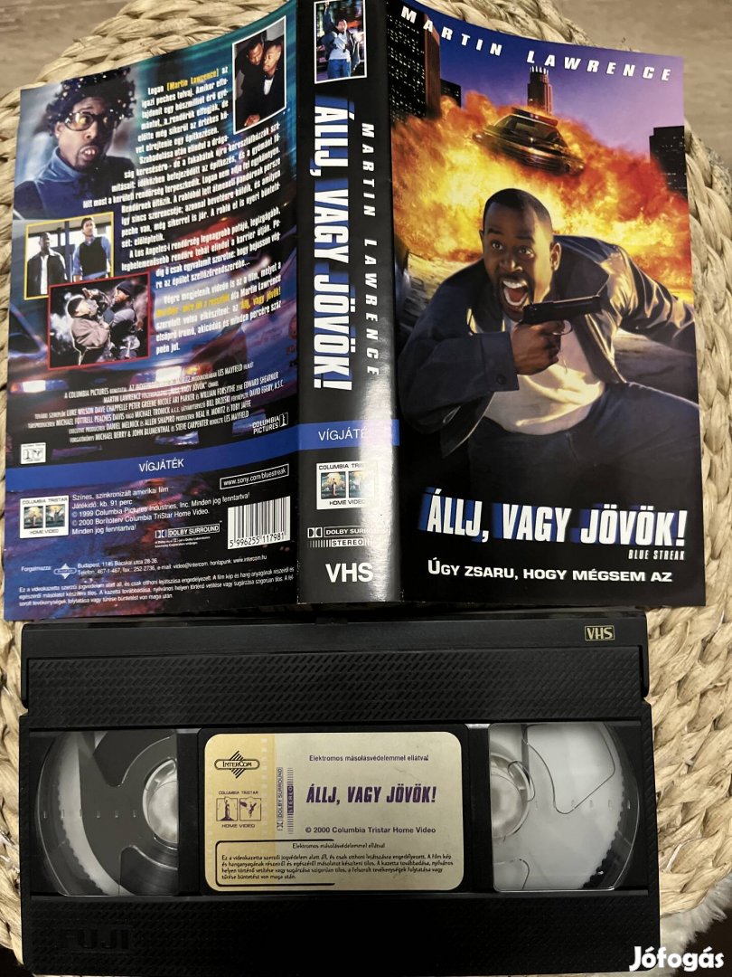 Állj vagy jövök vhs film