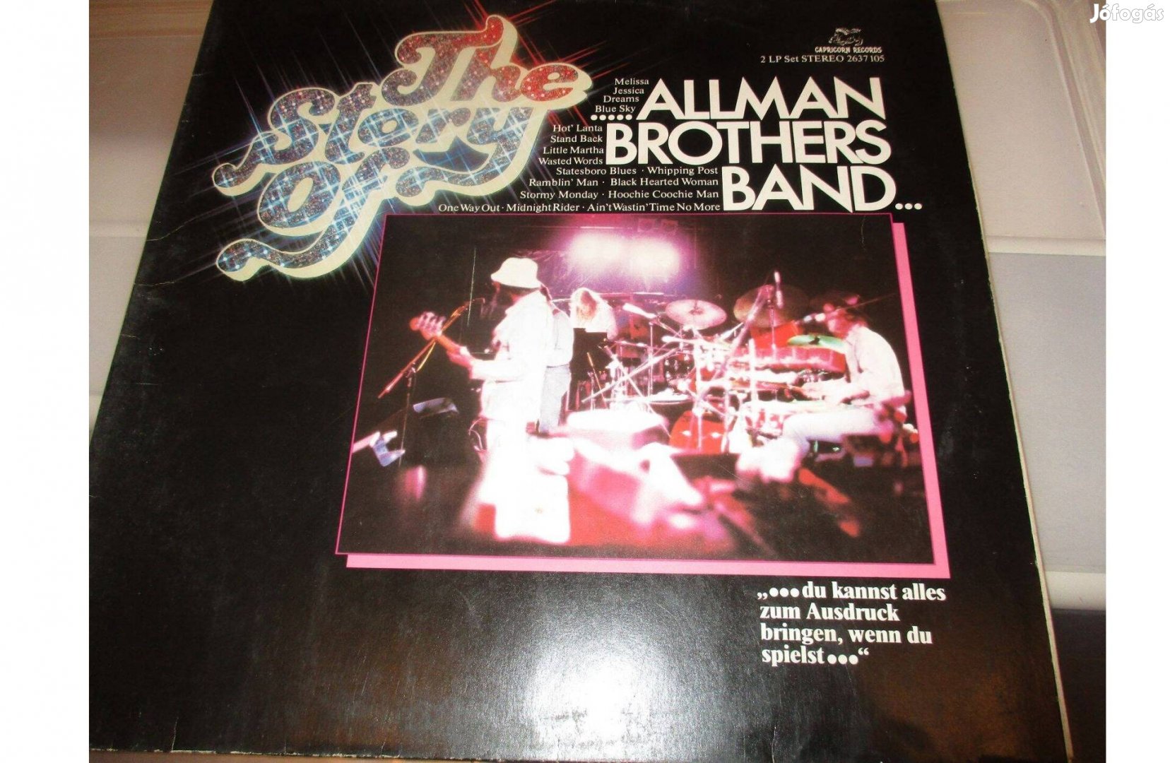 Allman Brothers Band dupla bakelit hanglemez eladó