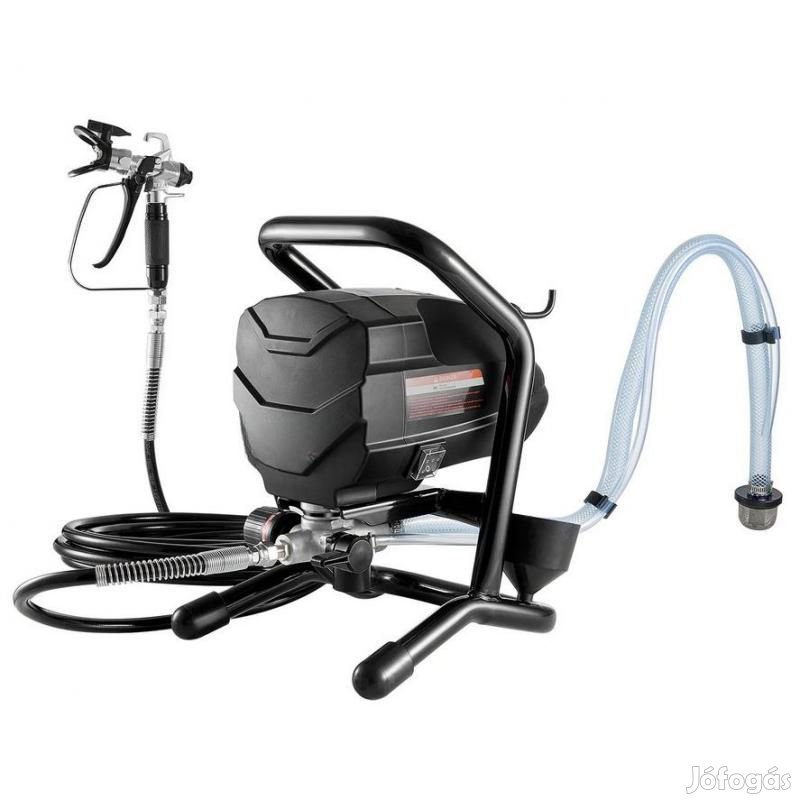 Álló 650 W-os festékszóró 206 bar hosszabbító rúddal és