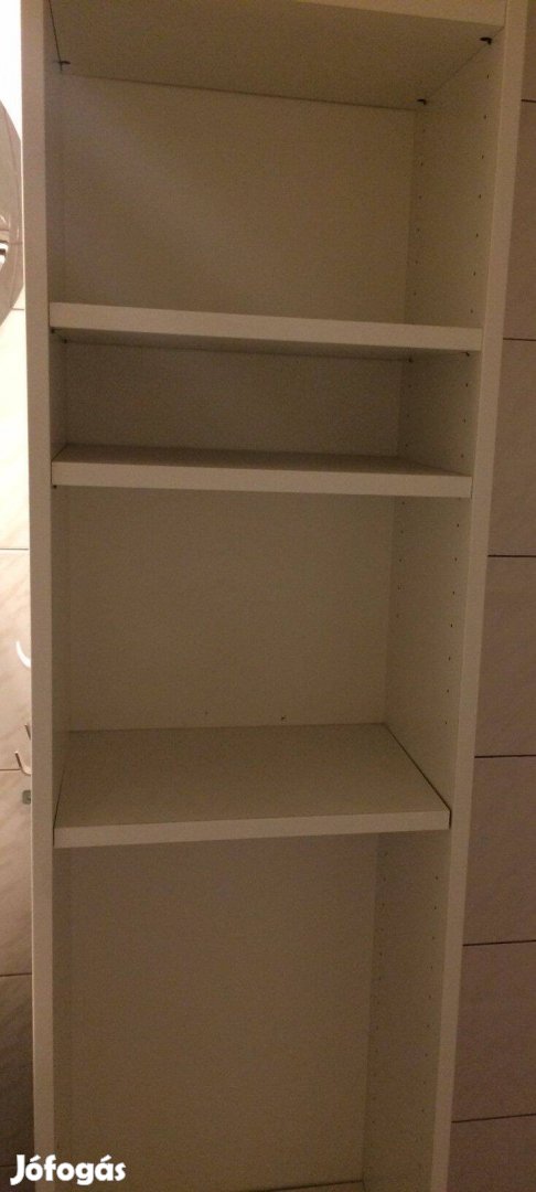 Álló magas polc, fehér, IKEA