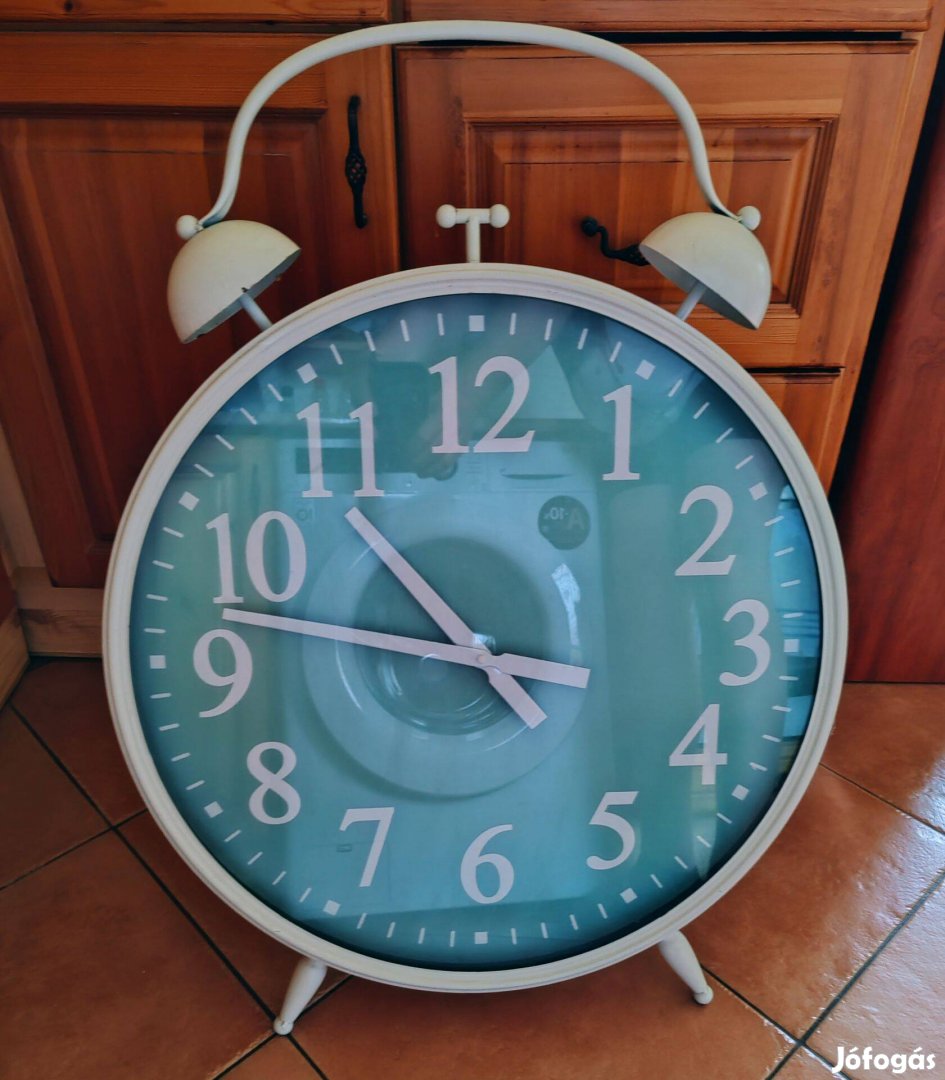Álló óra 60 cm. átmérőjű számlappal eladó