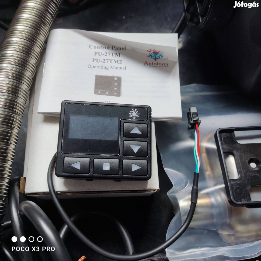 Állófűtés Planár 12v-os 4kw-os diesel komplett egység