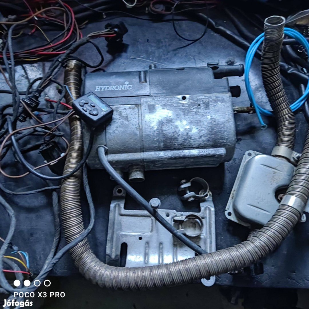 Állófűtés eberspacher D4WSC , 12v-os 4,3kw-os diesel komplett szett