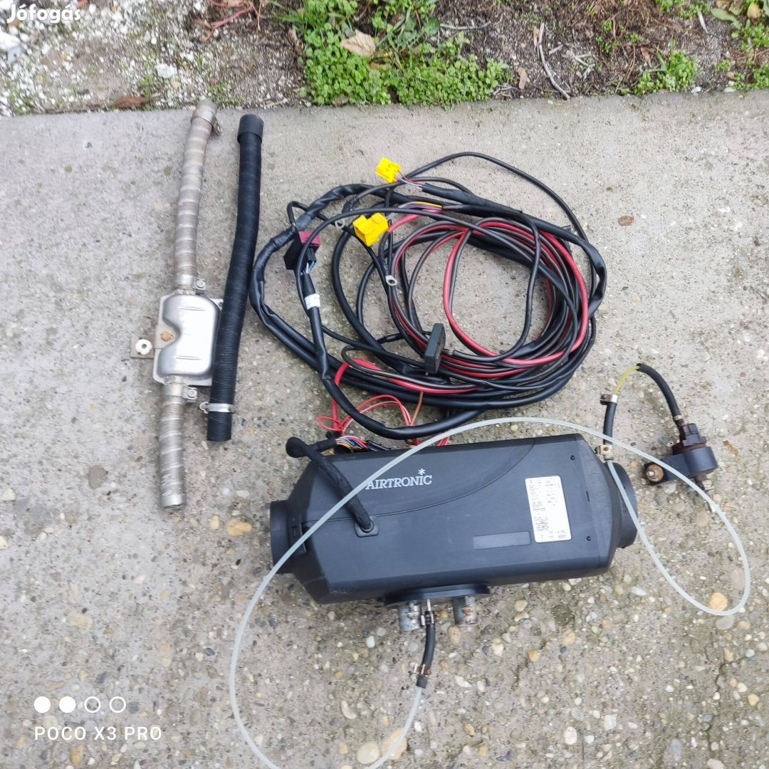 Állófűtés eberspacher airtronic D4 12v-os diesel komplett