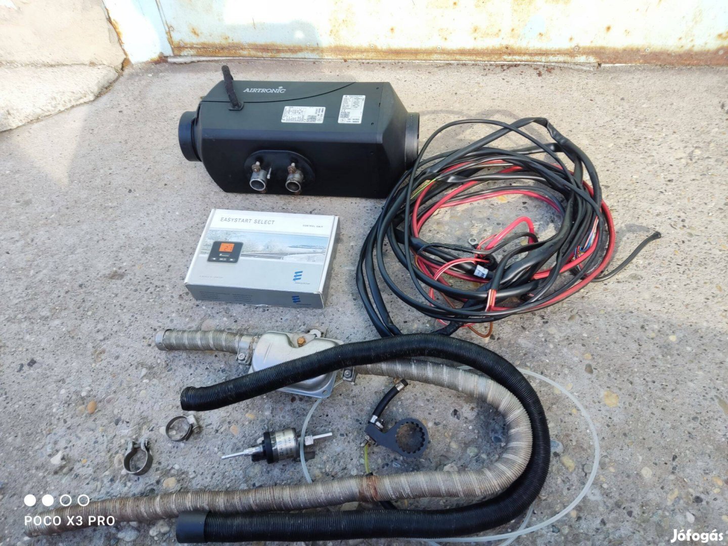 Állófűtés eberspacher airtronic D4 komplett levegős szett diesel