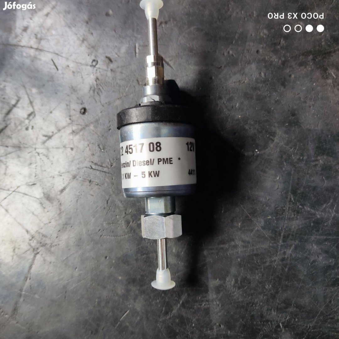 Állófűtés eberspacher üzemanyag pumpa adagoló Új alkatész