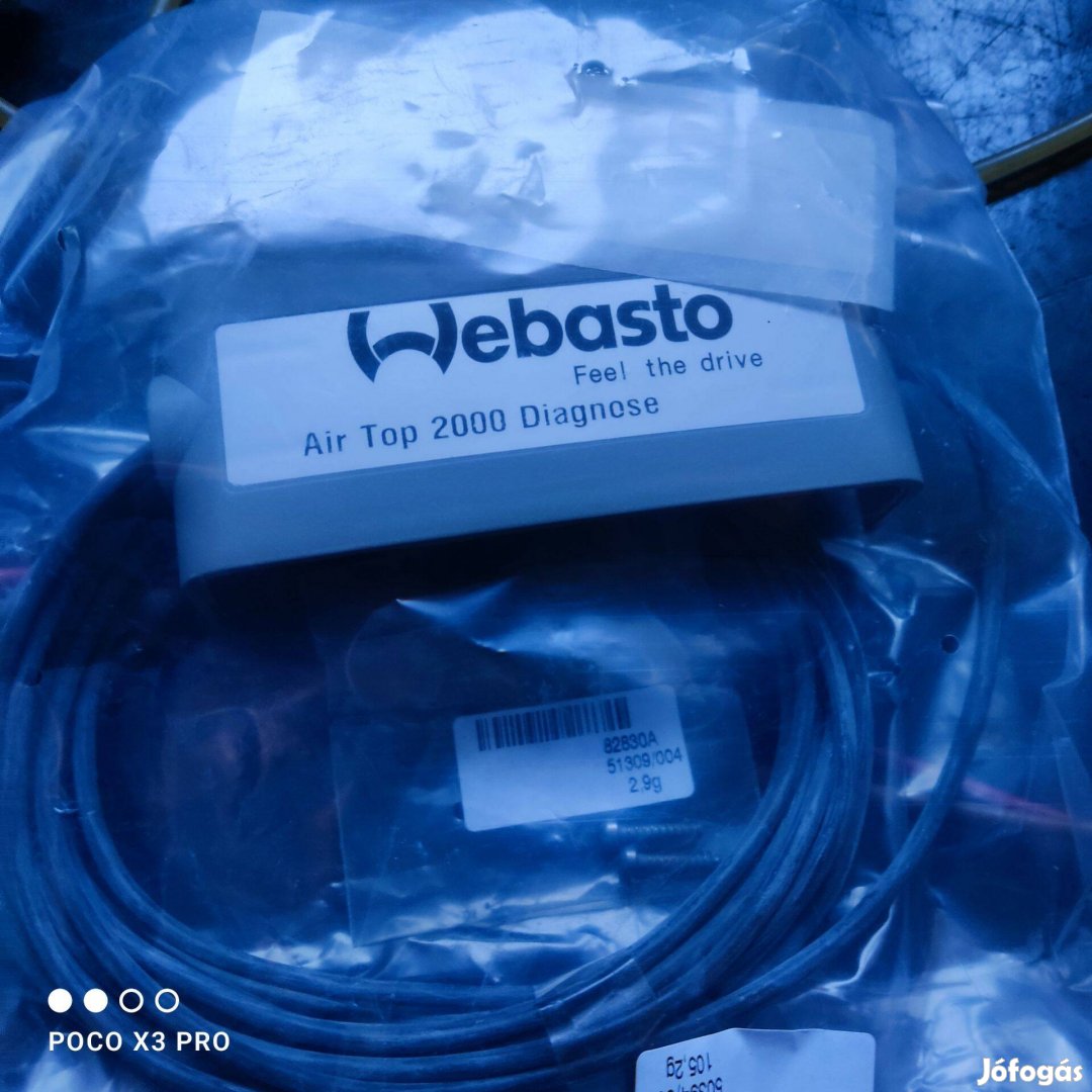 Állófűtés webasto airtop 2000s külső hőmérséklet szenzor Új !