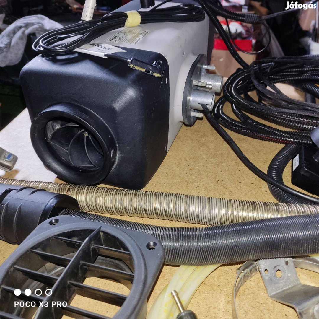 Állófűtés webasto airtop 5000D 12v-os diesel Nagyon Jó állapotú !!!
