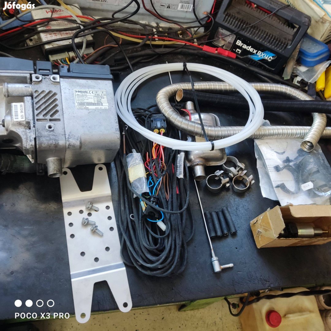 Állófűtés webasto thermo top C diesel Új ! szett ,