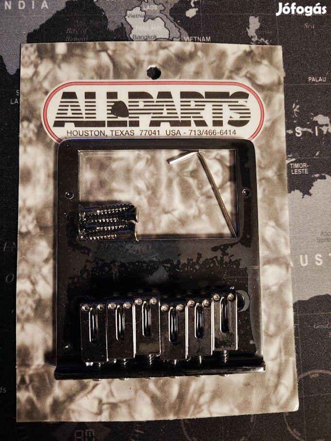 Allparts TB-0031-003 gitár híd (alkatrész)