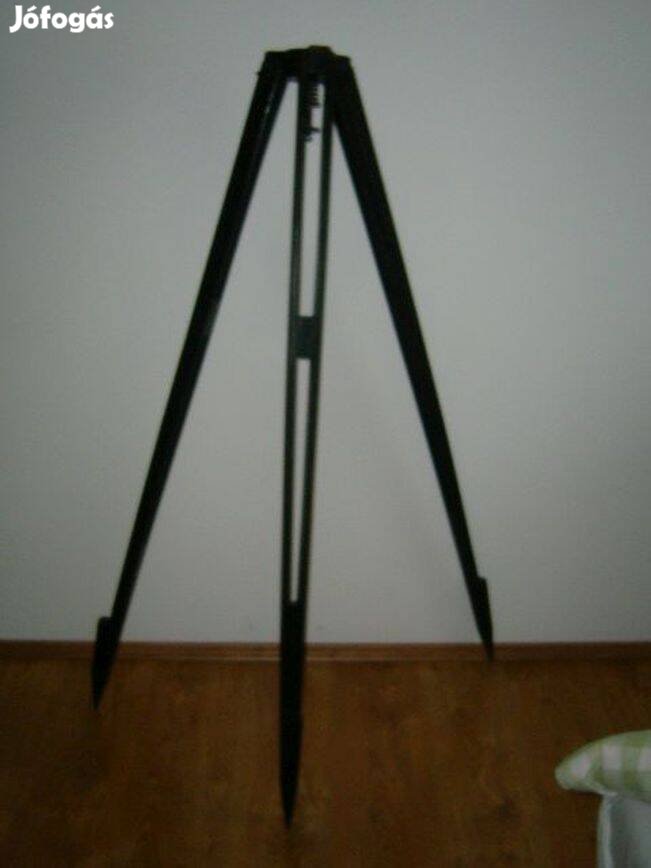 Állvány, régi, fa, teodolit, teodolit állvány,