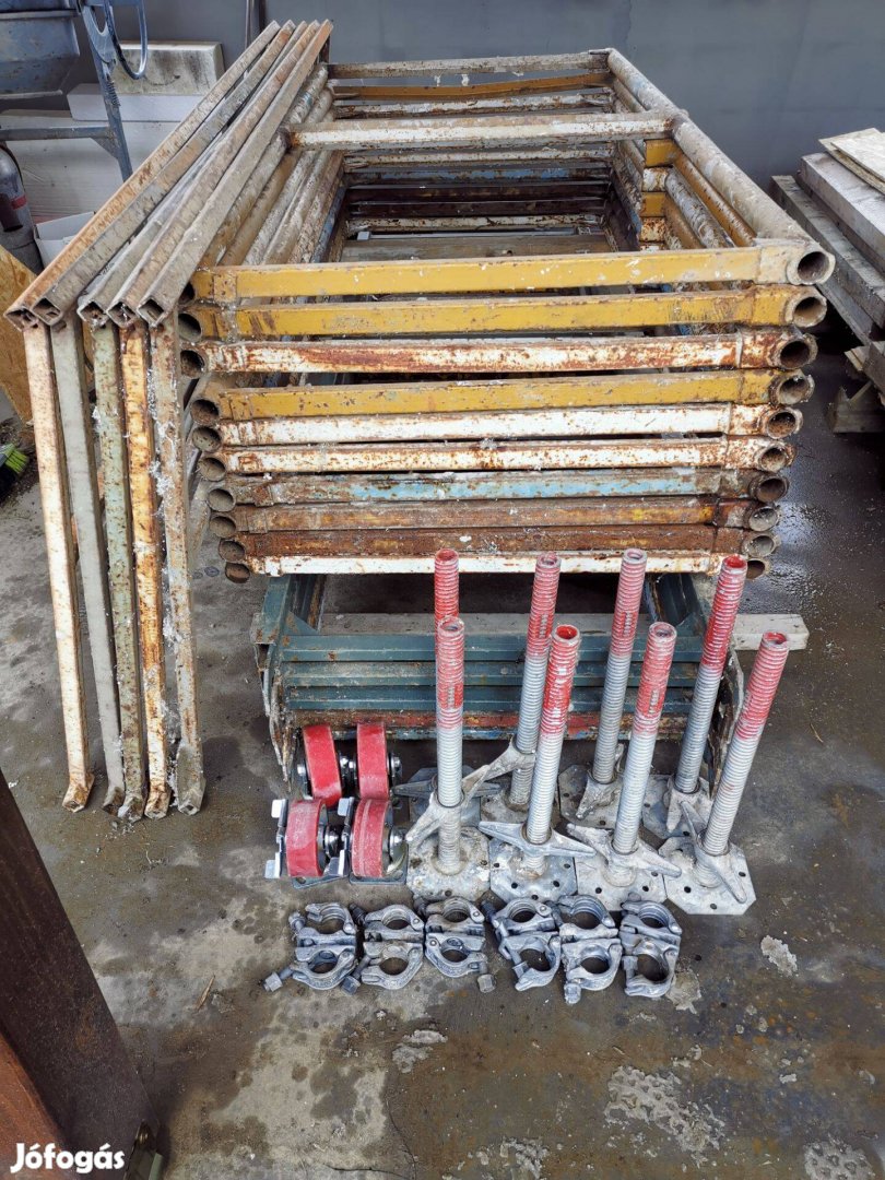 Állványállványzat-gurulósnak is átalakítható eladó!