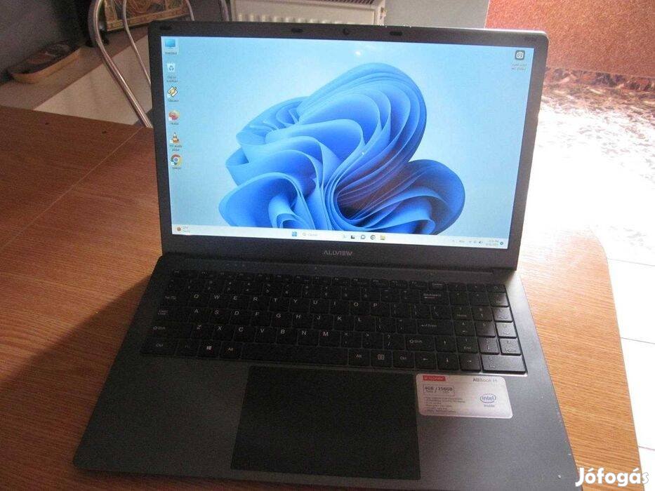 Allview Allbook H 15,6" 4GB ddr4 érintős notebook töltővel 