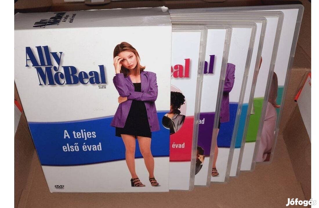 Ally Mcbeal DVD - A teljes első évad (1997) Szinkronizált, díszdobozos