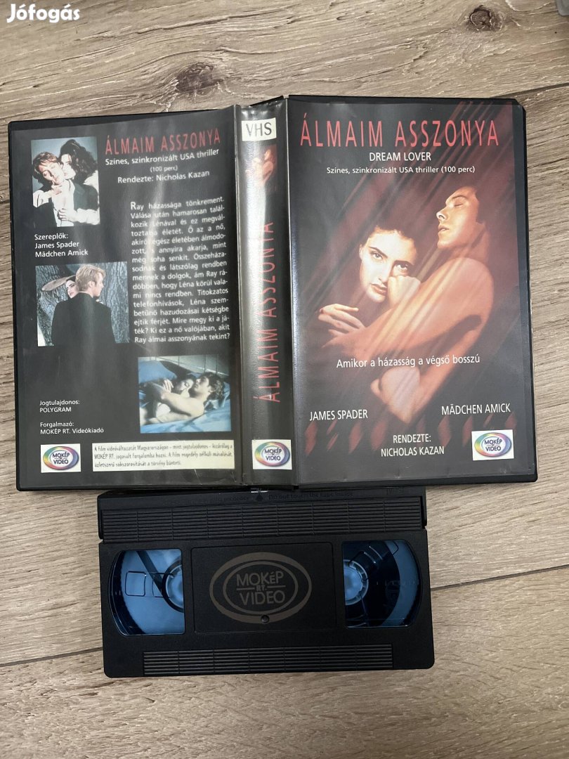 Álmaim asszonya vhs 