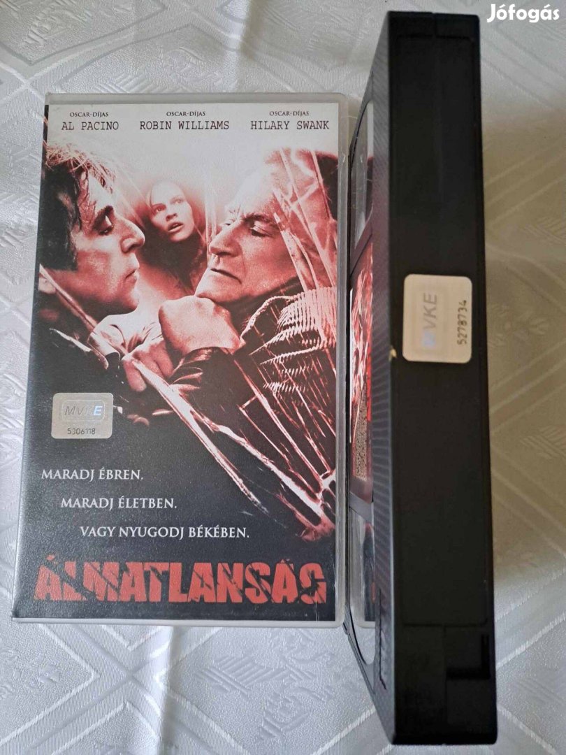 Álmatlanság VHS - Al Pacino, Robin Williams