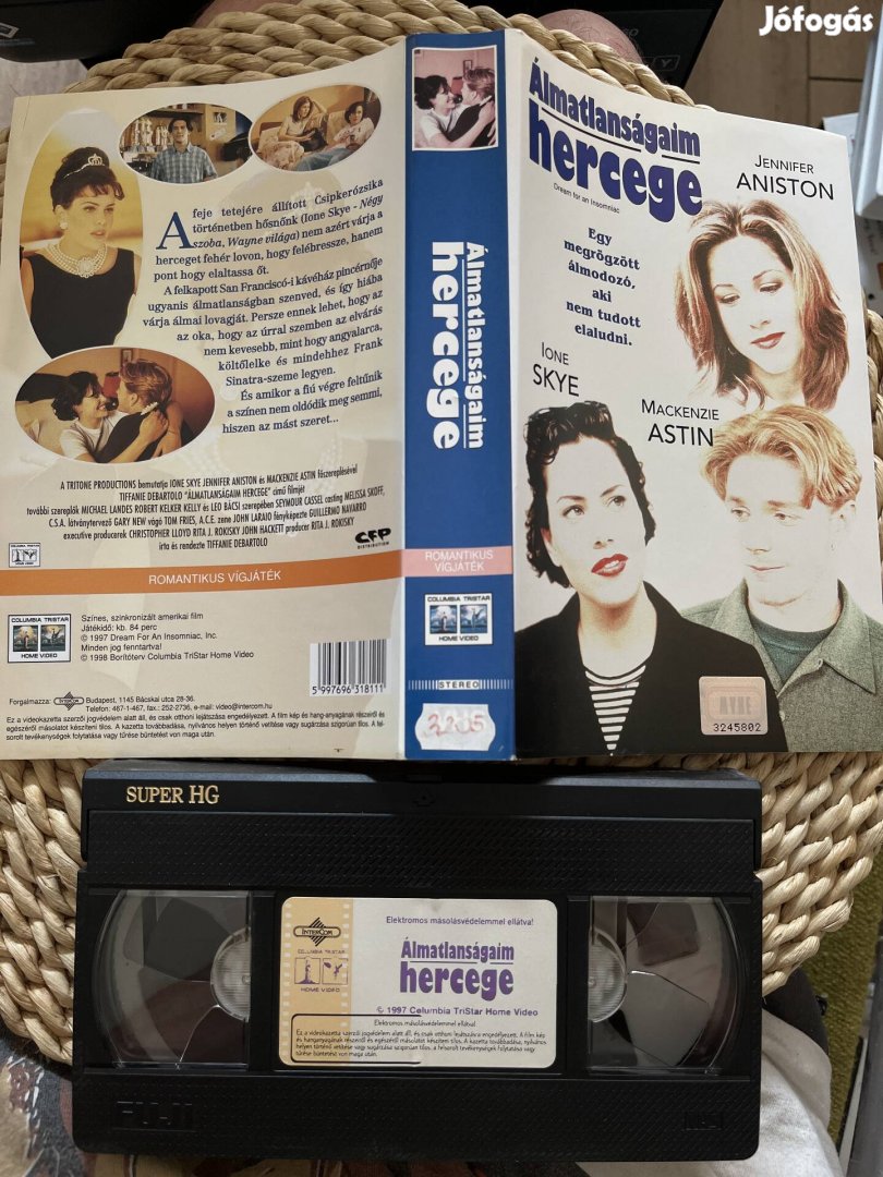 Álmatlanságaim hercege vhs