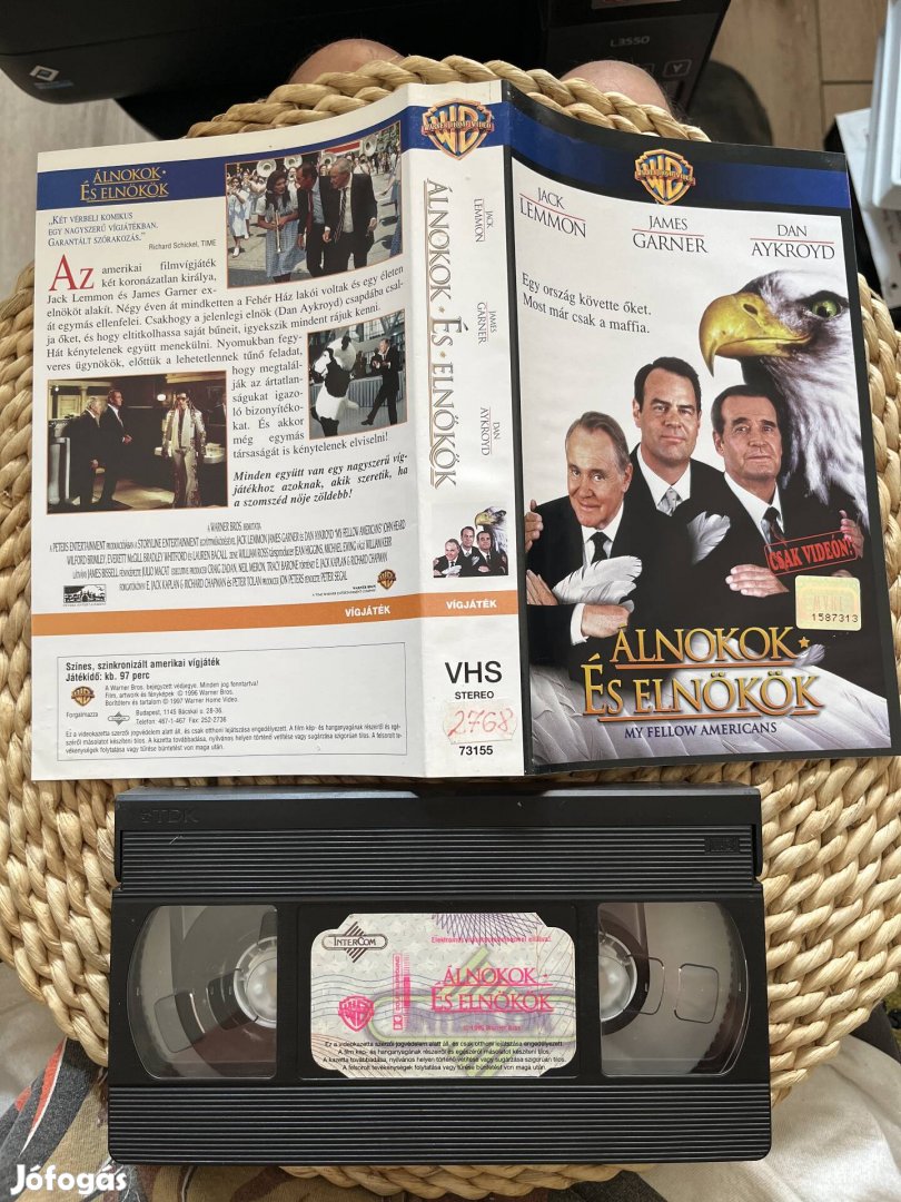 Álnokok és elnökök vhs