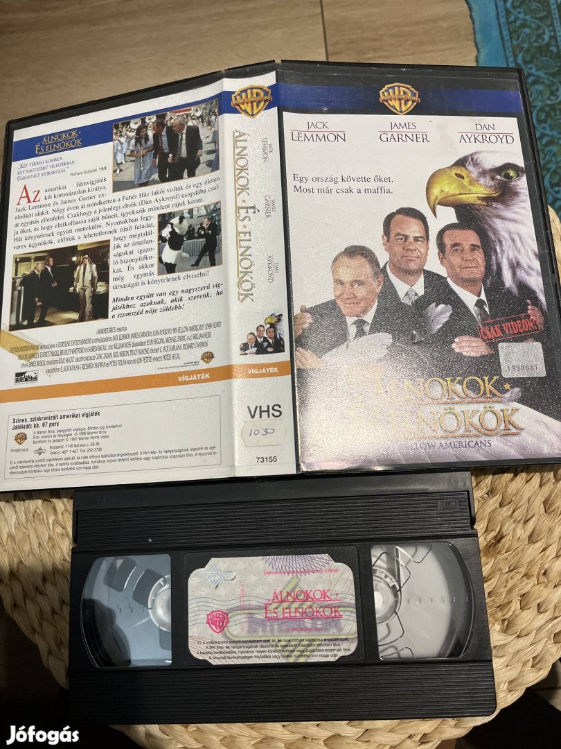 Álnokok és elnökök vhs film