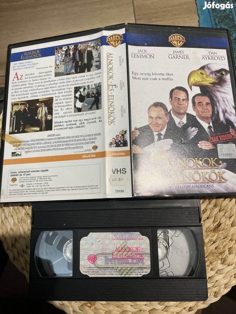 Álnokok és elnökök vhs film