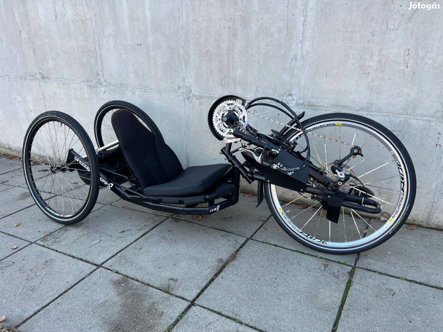 Alois Praschberger Speedbike COMP S Handbike, minden kihívást legyőz