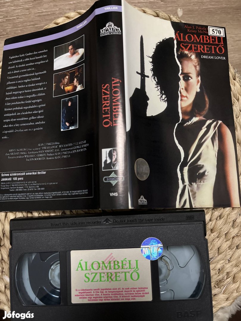 Álombéli szerető vhs film