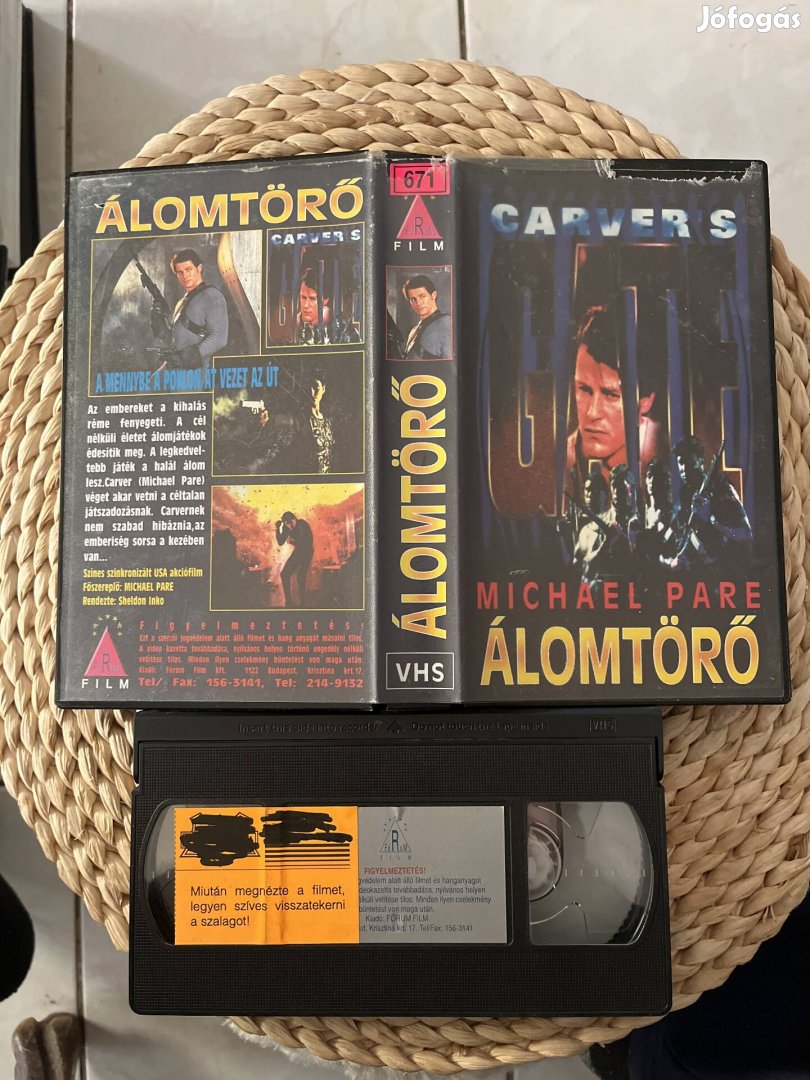 Álomtörő vhs.     