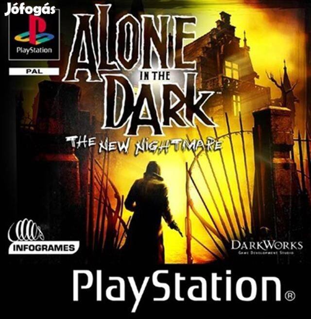 Alone in the Dark The New Nightmare, Boxed eredeti Playstation 1 játék