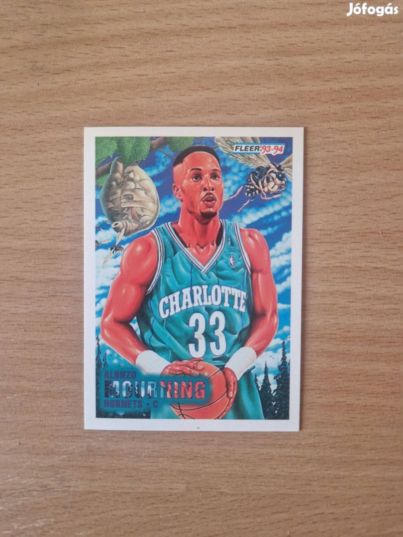 Alonzo Mourning Fleer 1993-94 Next in Line 234 kosaras