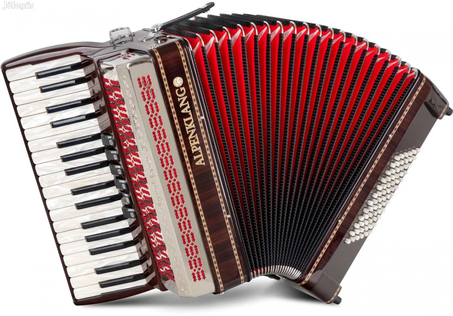 Alpenklang Pro Harmonika III 72 M Rózsafa