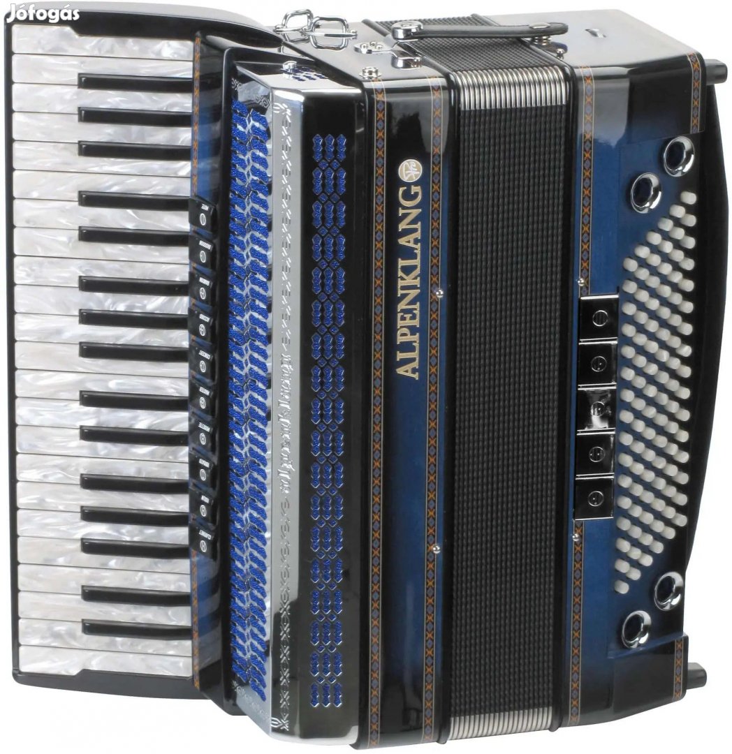 Alpenklang Pro Harmonika IV 96 MHR Árnyék Kék