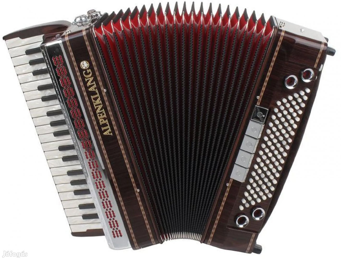 Alpenklang Pro Harmonika IV 96 MHR Rózsafa