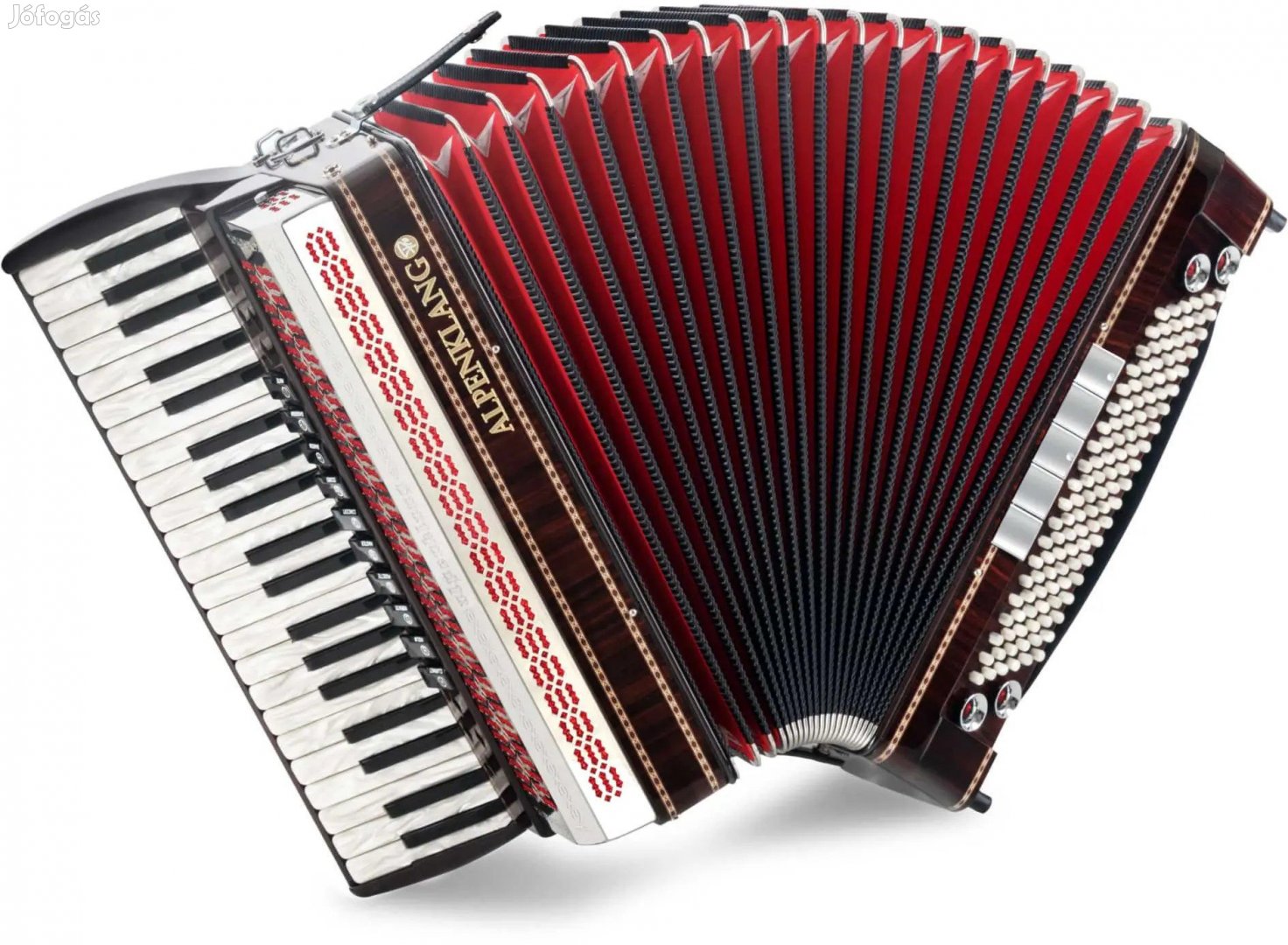 Alpenklang Pro IV 120 MHR harmonika paliszander