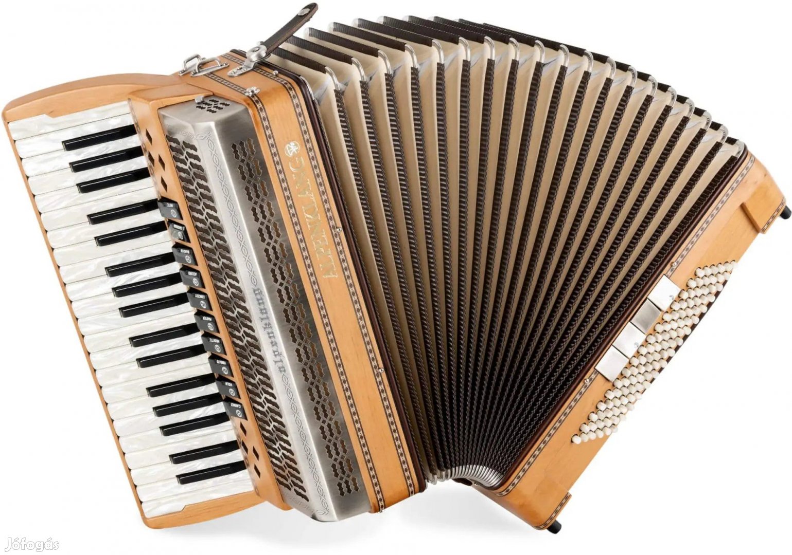 Alpenklang Pro IV 96 M harmonika égerfa