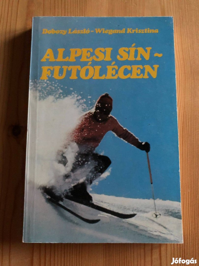 Alpesi sín-futólécen - Dobozy László könyv