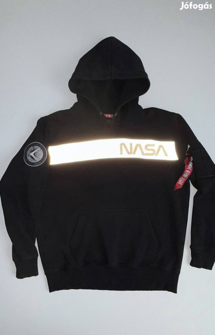 Alpha Industries Nasa RS hoodie kapucnis felső