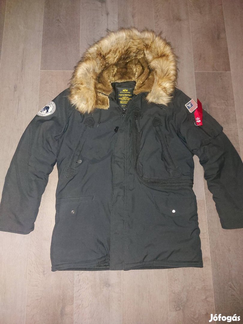 Alpha Industries Polár Parka XXL téli kabát