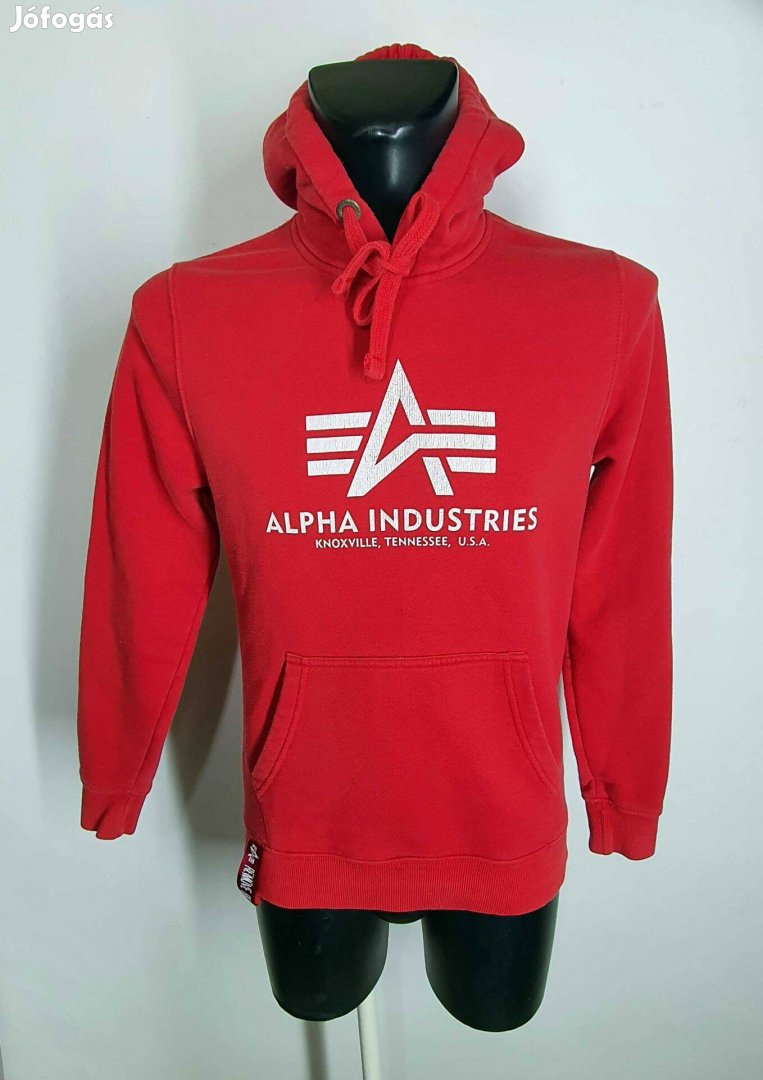 Alpha Industries S-es pulóver nagyon jó állapotban