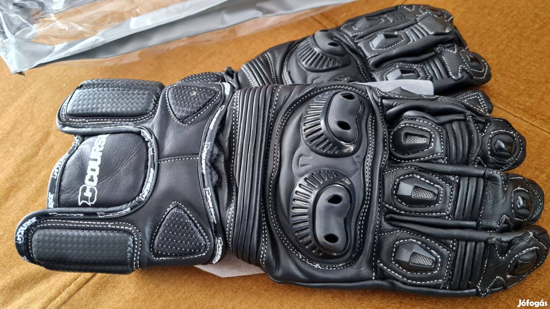Alpha Pro prémium motoros sportkesztyű bőrkesztyű Bőr kesztyű sport L