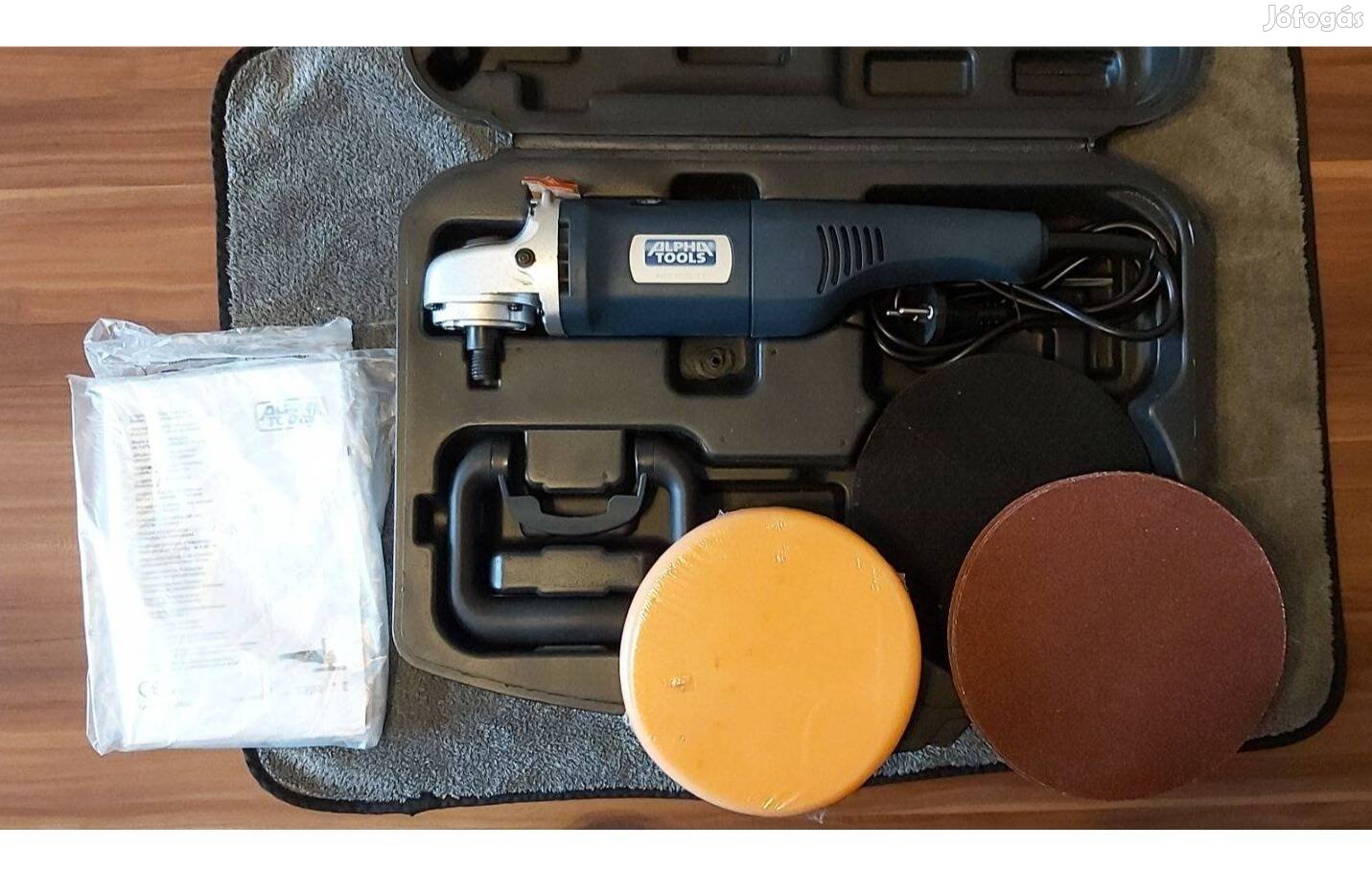 Alpha Tools AWP1200 fordulatszám szabályzós polírozó és csiszoló eladó