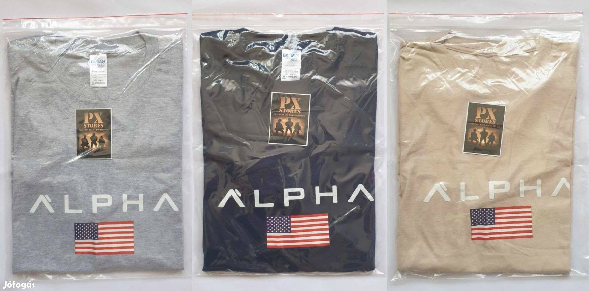 Alpha.USA pólók eladók