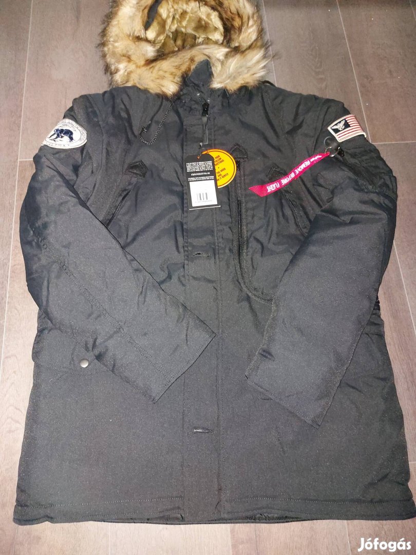 Alpha industries Polár parka XXL téli kabát 