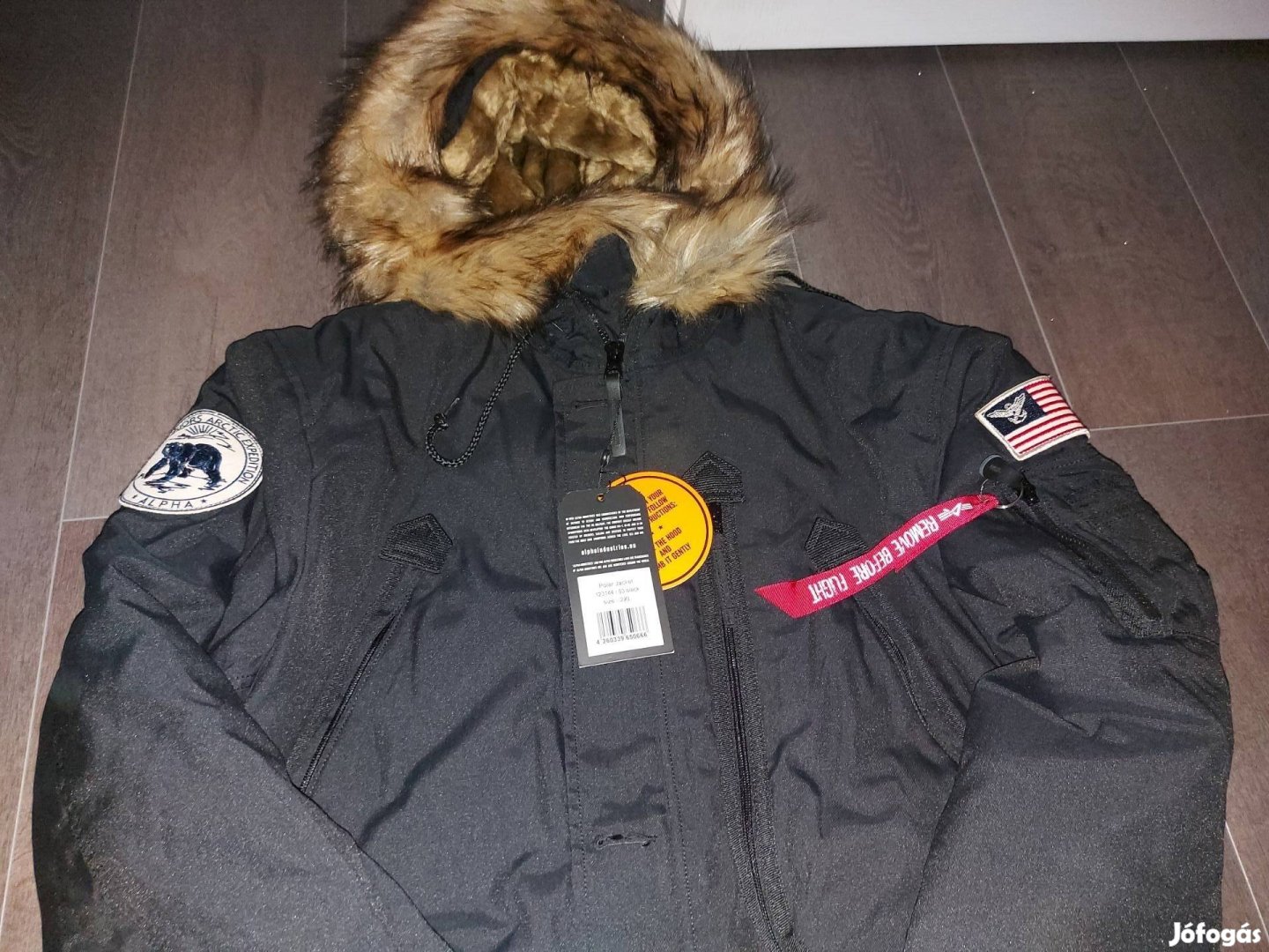 Alpha industries Polár parka XXL téli kabát 