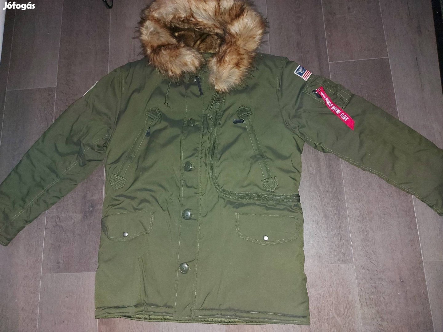 Alpha industries polár parka XXL téli kabát